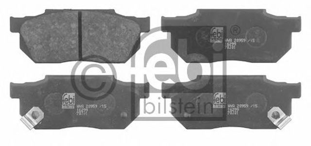 Тормозні колодки 16299 FEBI