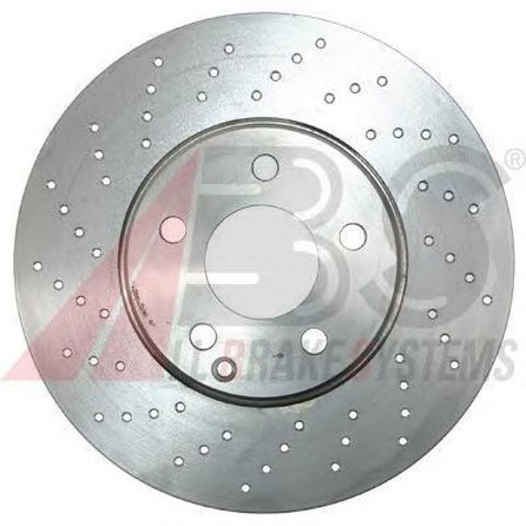 Гальмо дискове переднє 17568 ABS