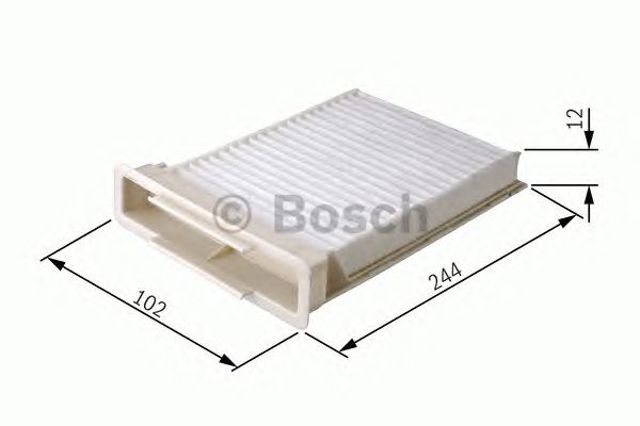 Фільтр повітряний обігрівача 1987432118 BOSCH