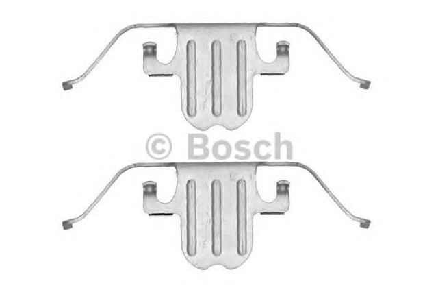 Комплект пружинок кріплення дискових колодок, передніх 1987474469 BOSCH