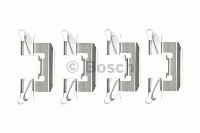 Комплект пружинок кріплення дискових колодок, передніх 1987474479 BOSCH