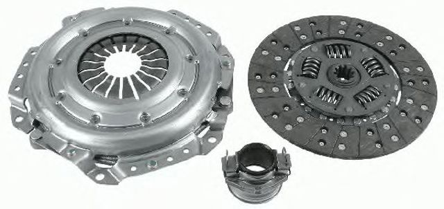 Комплект зчеплення (диск, корзина, підшипник) Jeep Liberty/Cherokee