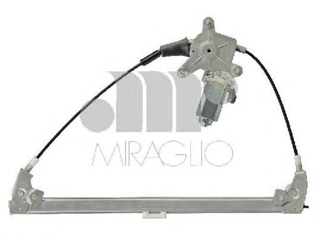 Механізм склопідіймача двері передньої, лівої 30681 MIRAGLIO
