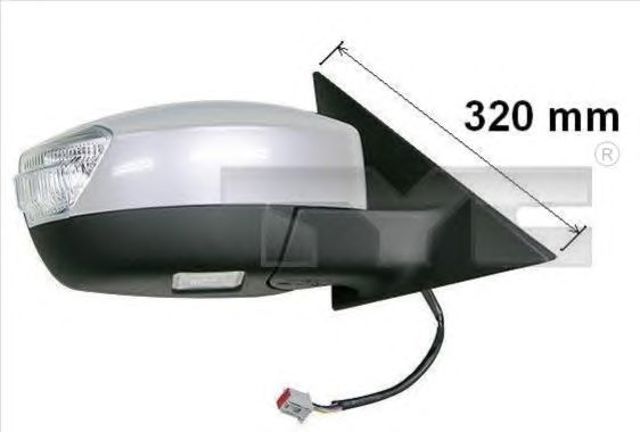Дзеркало ліве 3100126 TYC