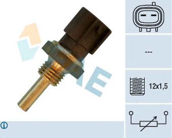 Термодатчик охолоджуючої рідини 33580 FAE
