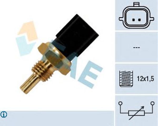 Датчик температури охолоджуючої рідини 33840 FAE
