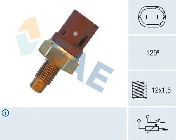 Датчик температури охолоджувальної рідини 34390 FAE