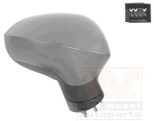 Праве бічне дзеркало 4919808 VAN WEZEL