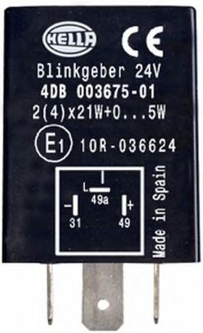 Реле поворотів 4DB003675011 HELLA