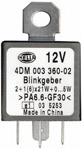 Реле покажчиків поворотів 4DM003360021 HELLA