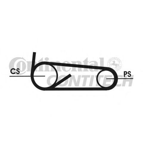 Ремінь приводний, агрегатів 4PK922ELASTT1 CONTINENTAL