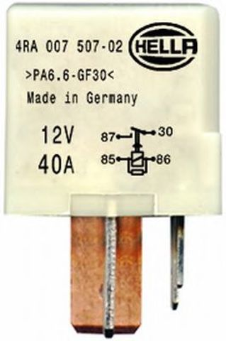 Реле свічок накалу 4RA007507021 HELLA