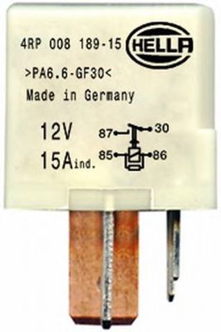 Реле електробензонасосу 4RP008189151 HELLA