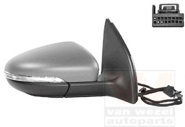 Праве бічне дзеркало 5863828 VAN WEZEL