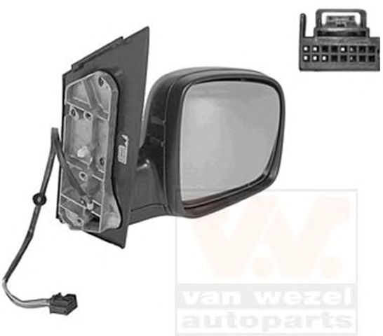 Праве бокове дзеркало 5867808 VAN WEZEL