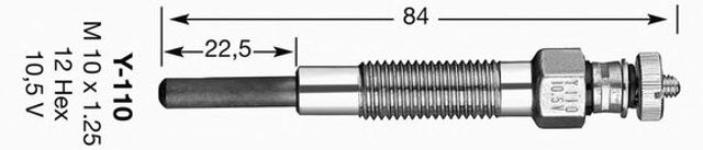Свічки розжарювання 6825 NGK
