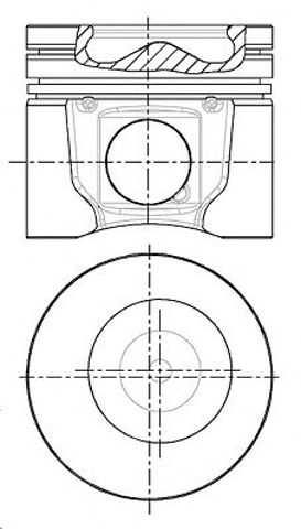 Поршень в зборі 8743700000 GOETZE