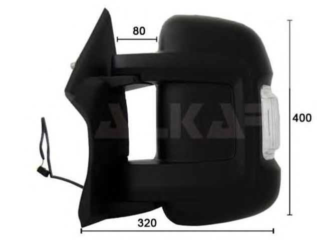 Праве бічне дзеркало 9202922 ALKAR