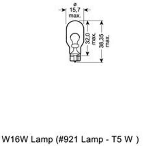 Лампа 921 OSRAM