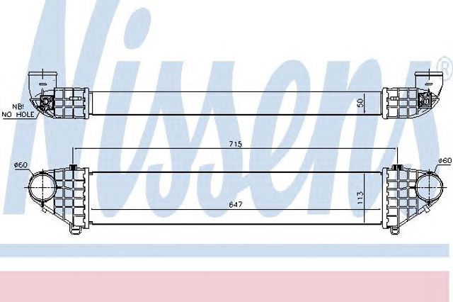 Охолоджувач наддувочного повітря Вольво S40 II