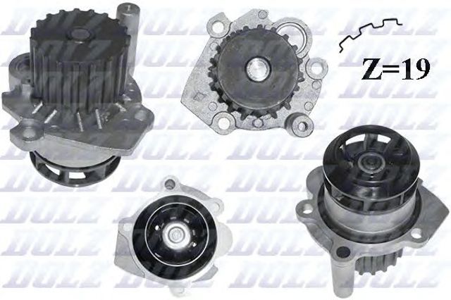 Помпа охолодження A250 DOLZ
