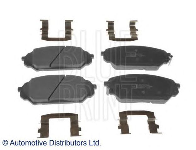 Колодки гальмівні дискові комплект ADG042121 BLUE PRINT
