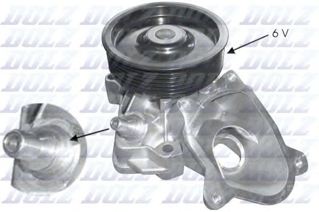 Насос охолодження B236 DOLZ