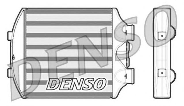 Радіатор интеркуллера DIT26001 DENSO