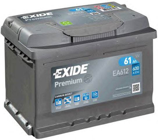 Авто акумулятор EA612 EXIDE