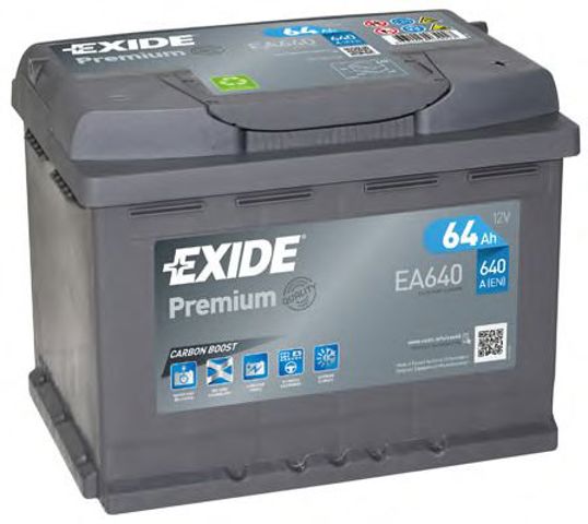 Авто акумулятор EA640 EXIDE