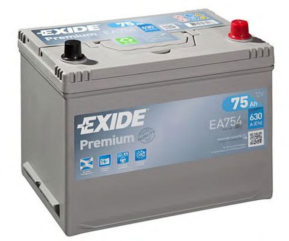 Акумулятор для авто EA754 EXIDE