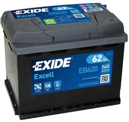 Автомобільна батарея EB620 EXIDE