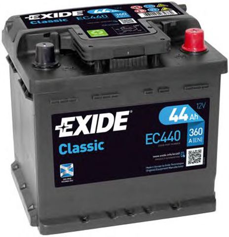 Авто акумулятор EC440 EXIDE