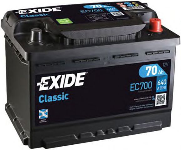 Акумулятор для авто EC700 EXIDE