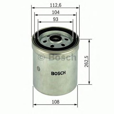 Фільтр паливний F026402017 BOSCH