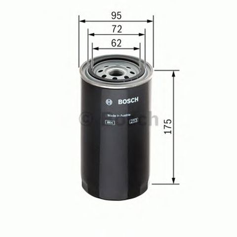 Фільтр паливний F026402030 BOSCH