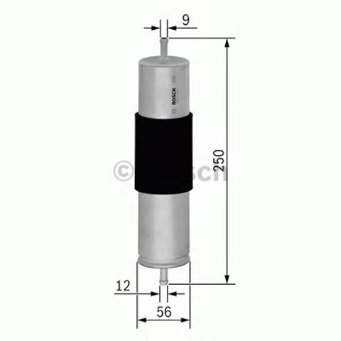 Фільтр палива F026402066 BOSCH