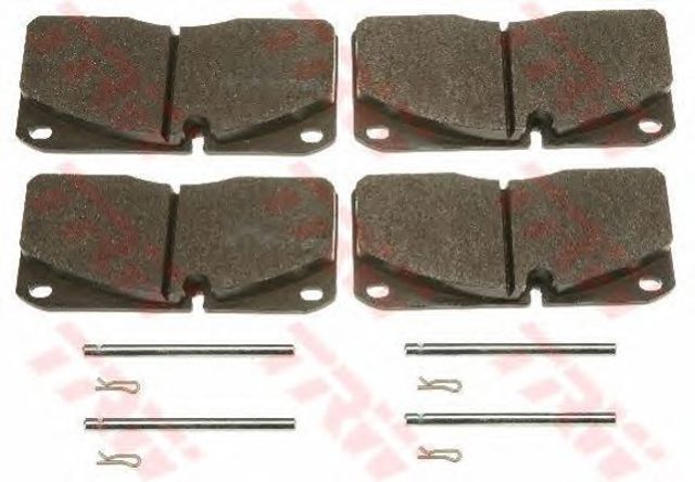 Колодки передні GDB5058 TRW