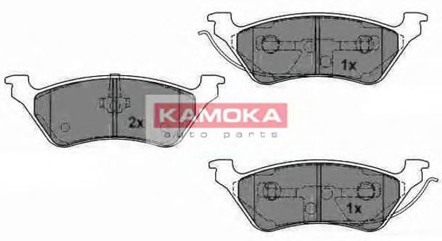 Задні колодки JQ1012950 KAMOKA