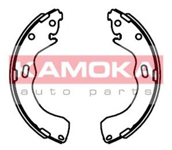 Гальма робочі задні ножні і гальмівні барабани JQ202031 KAMOKA