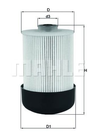 Фільтр палива KX33822D MAHLE