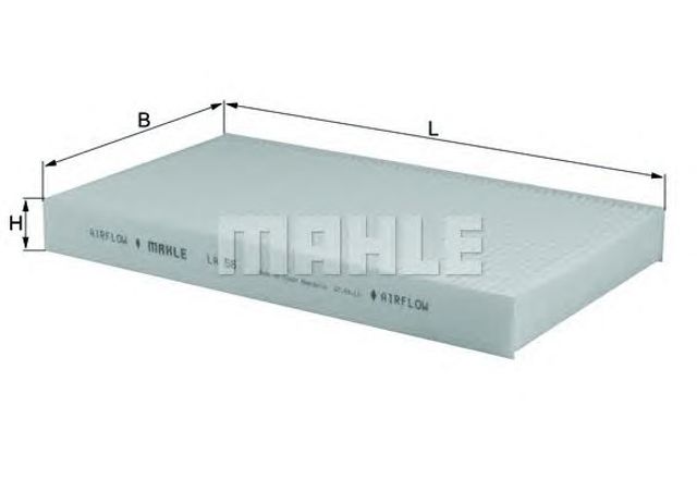 Фільтр пиловий LA56 MAHLE