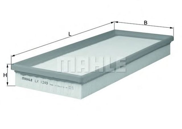 Фільтр повітряний LX1249 MAHLE