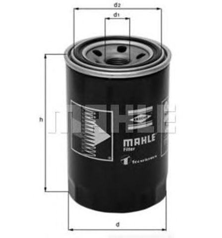 Фільтр масляний ДВЗ OC273 MAHLE