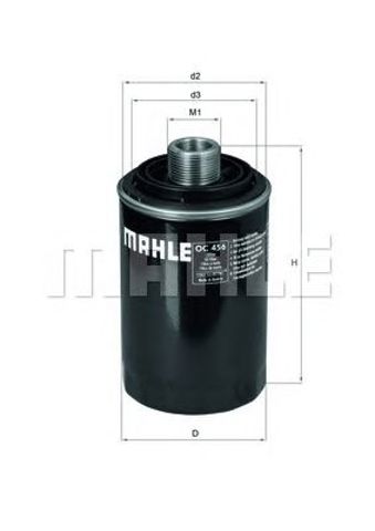 Фільтр очищення масла відцентровий OC456 MAHLE