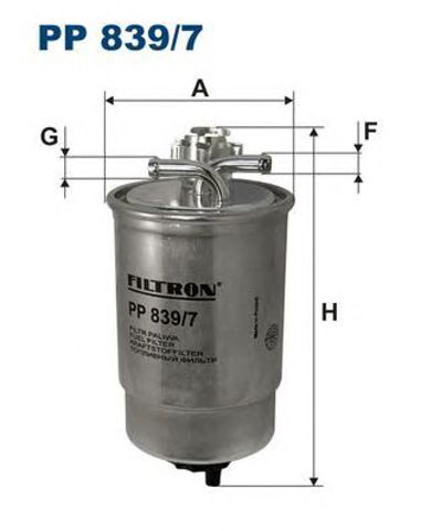 Фільтр тонкого очищення палива PP8397 FILTRON