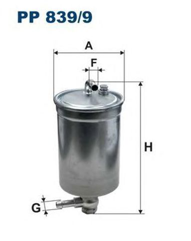 Фільтр палива PP8399 FILTRON