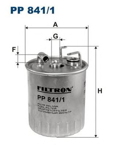 Фільтр-відстійник палива грубої очистки PP8411 FILTRON