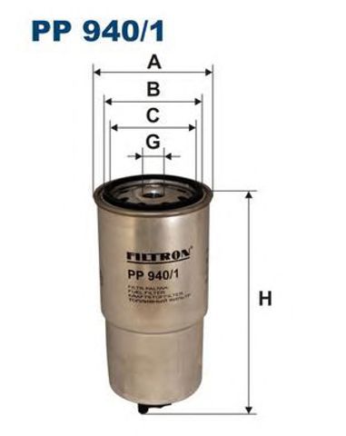 Фільтр палива PP9401 FILTRON