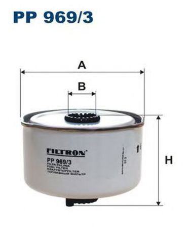 Фільтр тонкого очищення палива PP9693 FILTRON